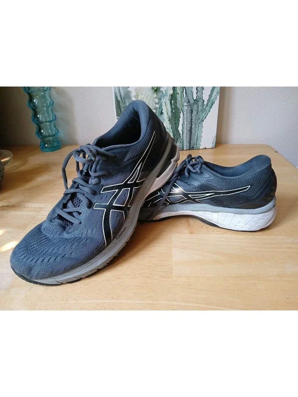 Asics GT-2000 9 Men's Sz 11 1/2 Carrier Grey Black Running Shoes 1011A983